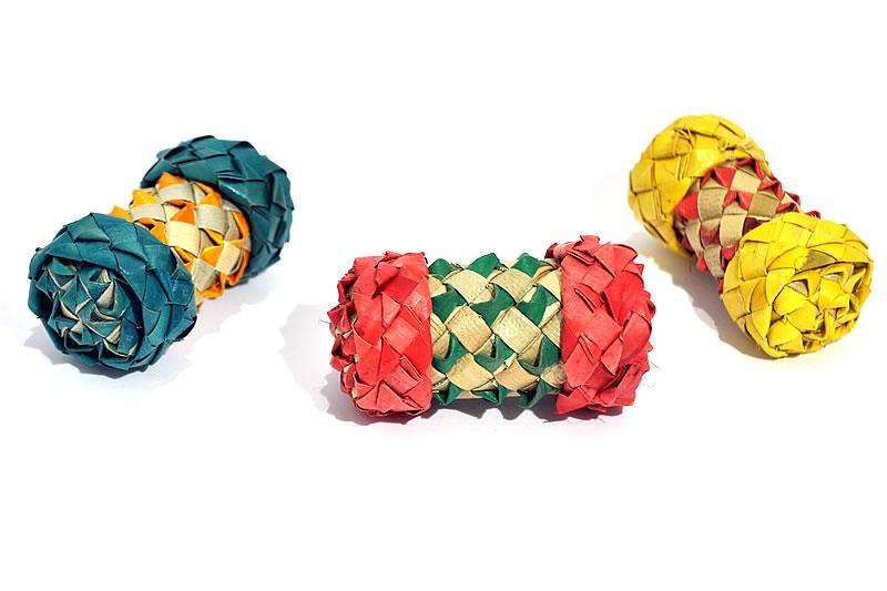 Dumbell Woven Foot Toy